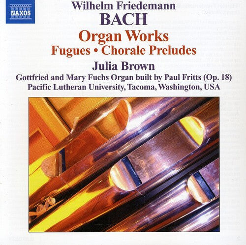

CD диск Bach, W.F / Brown, Julia: Organ Works