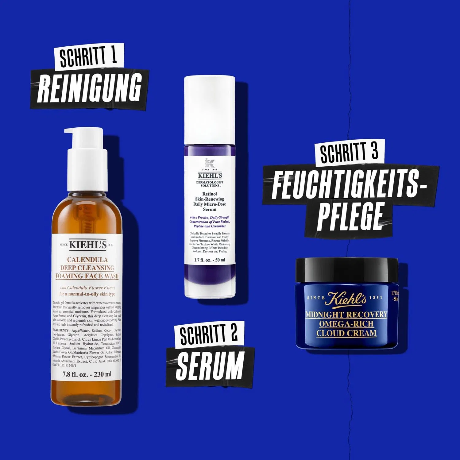 Укрепляющий ночной крем «Midnight Recovery Omega-Rich Cloud Cream» от KIEHL'S Kiehl'S — фото 4