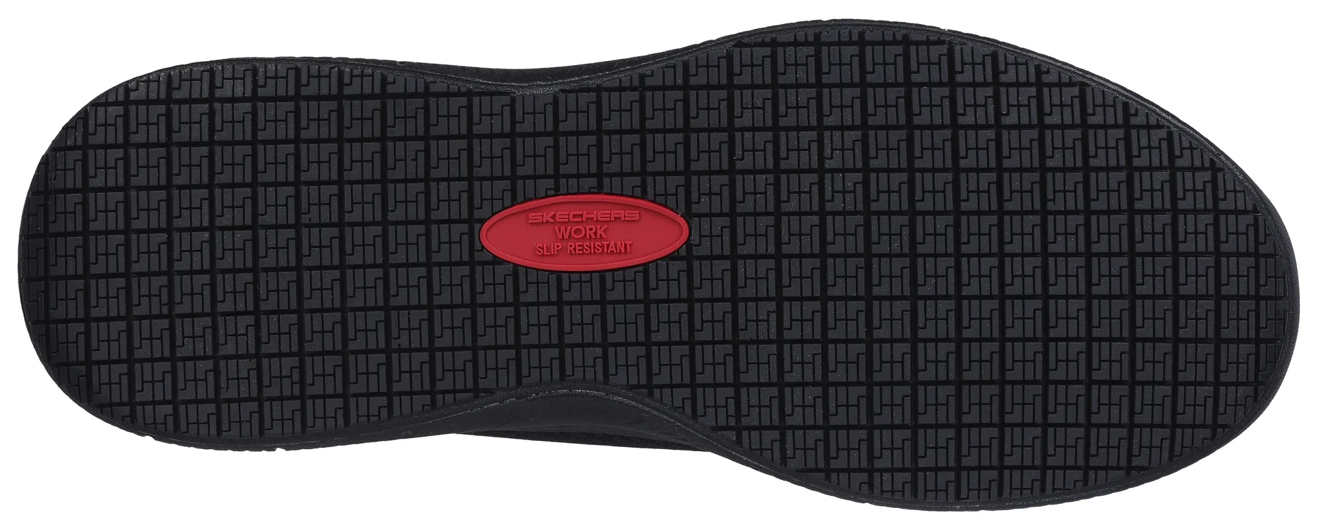 Рабочая обувь Skechers "SUMMITS SR-COLSIN", тапочки для предприятий общественного питания, медсестер, больниц с подушками, черный — фото 3