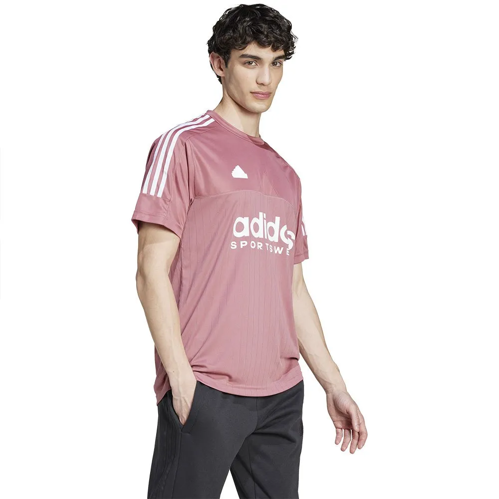 Футболка adidas Tiro, розовый — фото 3