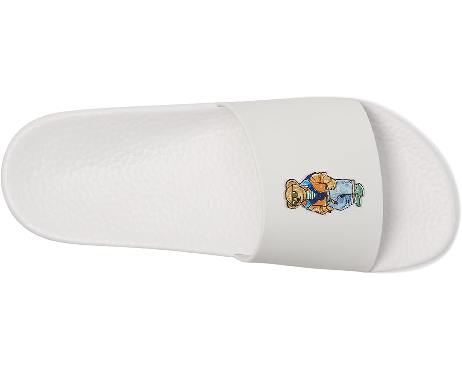 Мужские сандалии Polo Ralph Lauren Polo Bear Slide, White Beach Shop Bear — фото 2