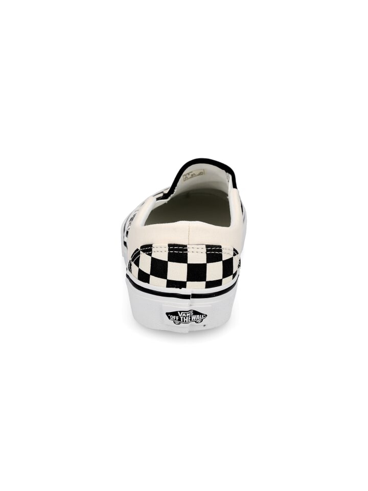 Кроссовки на шнуровке Vans, цвет checkerboard creme — фото 3