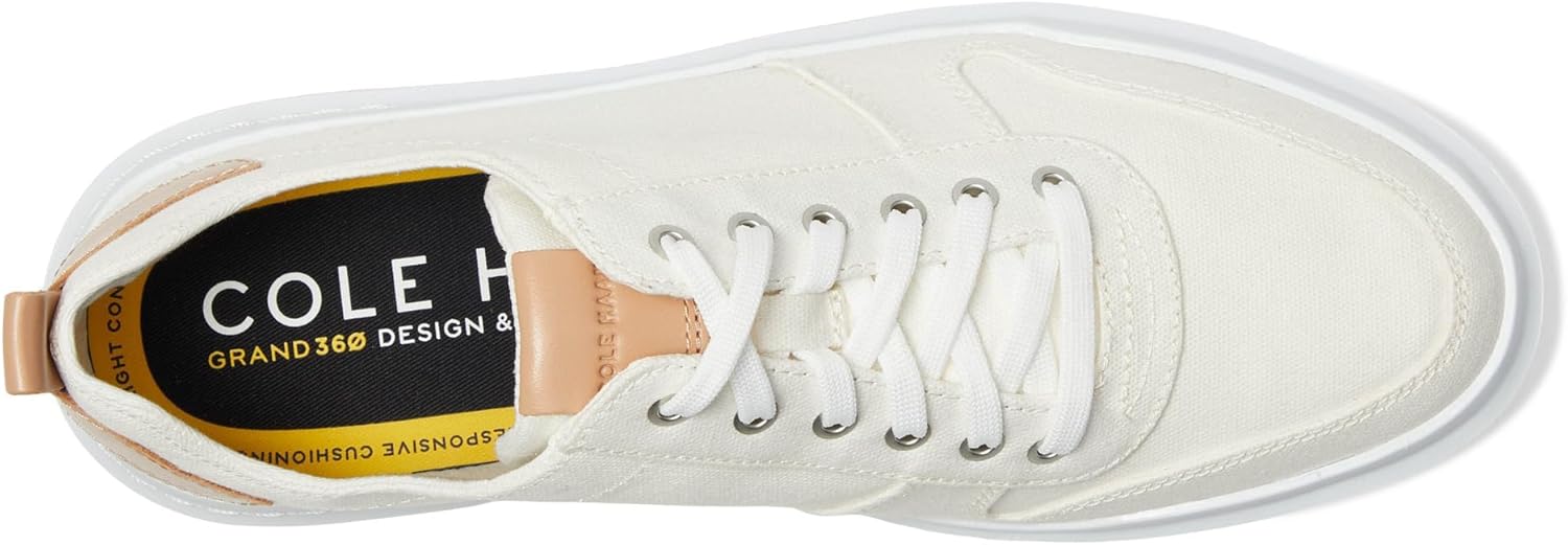 Мужские кроссовки Cole Haan Grandpro Rally Canvas Court, слоновая кость — фото 4