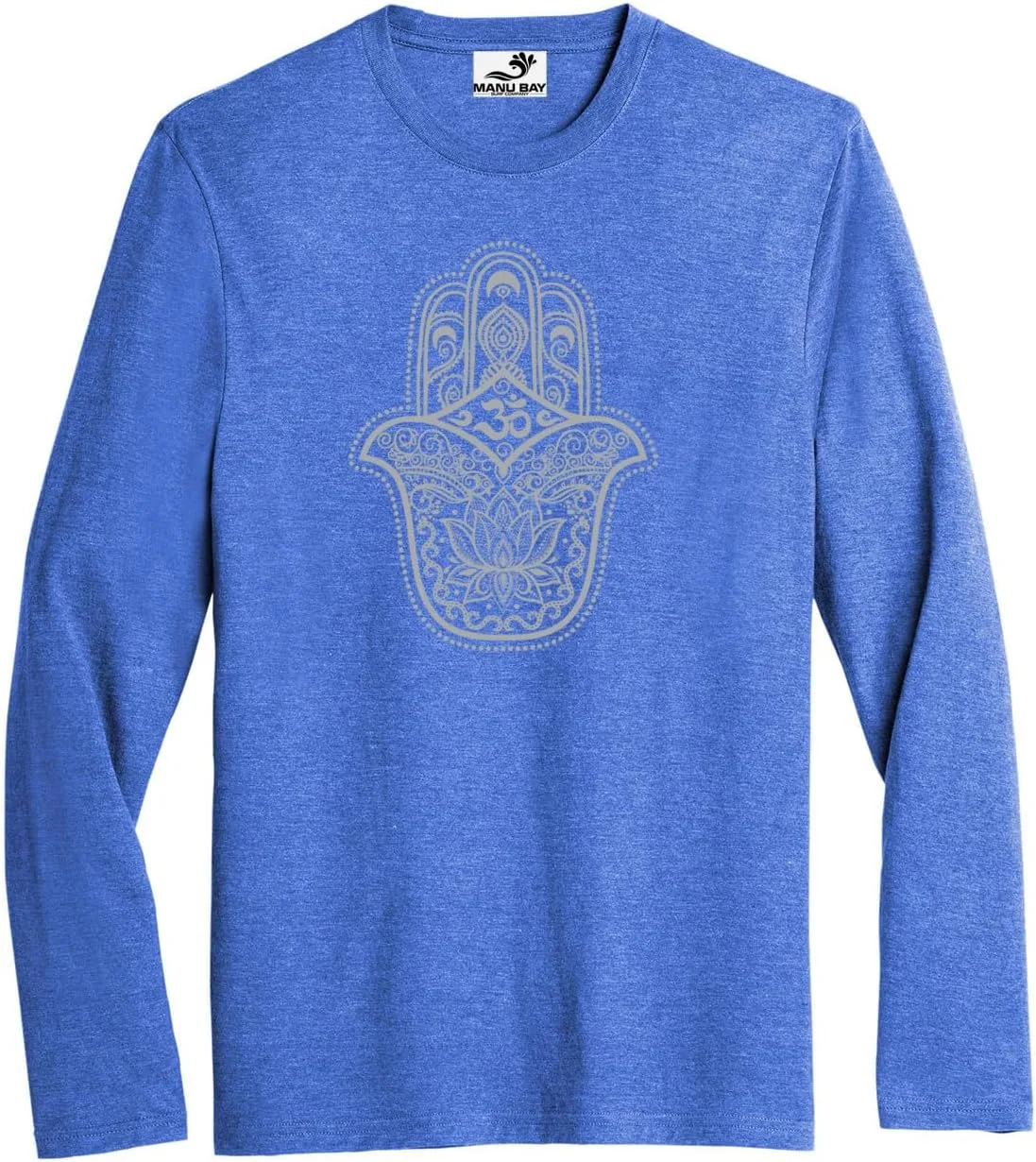 

Футболка с длинным рукавом Men's Ancient Hamsa Moisture-Wicking Triblend Yoga Clothing For You