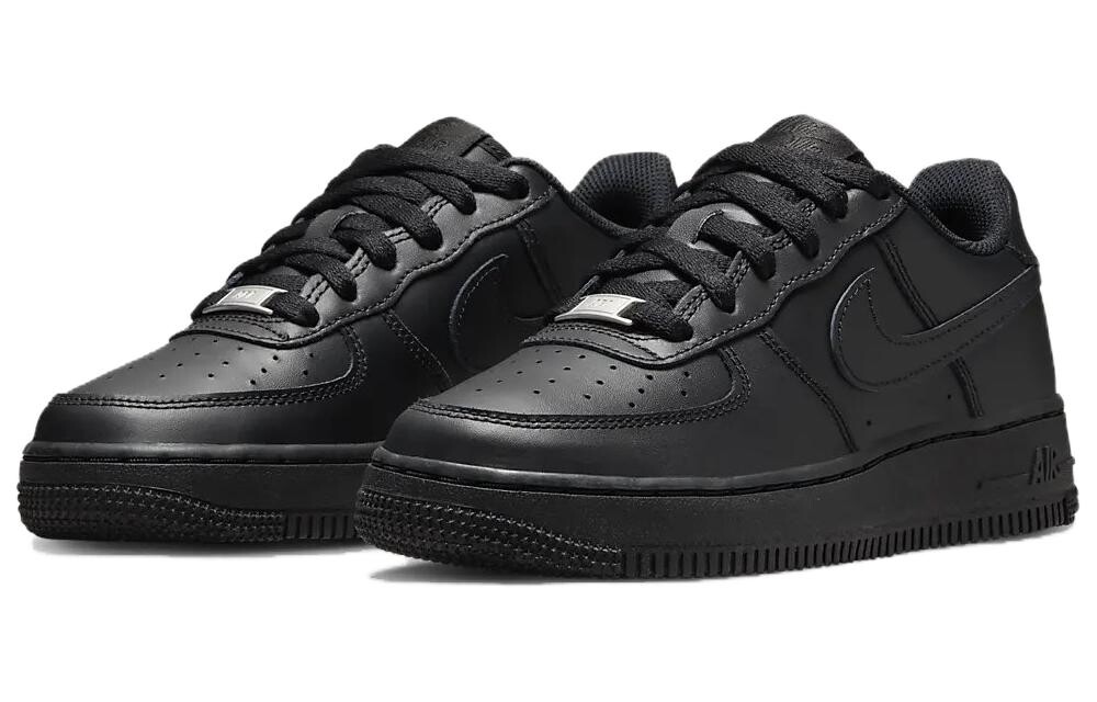 Женские кроссовки для скейтбординга Nike Air Force 1, Черный — фото 3