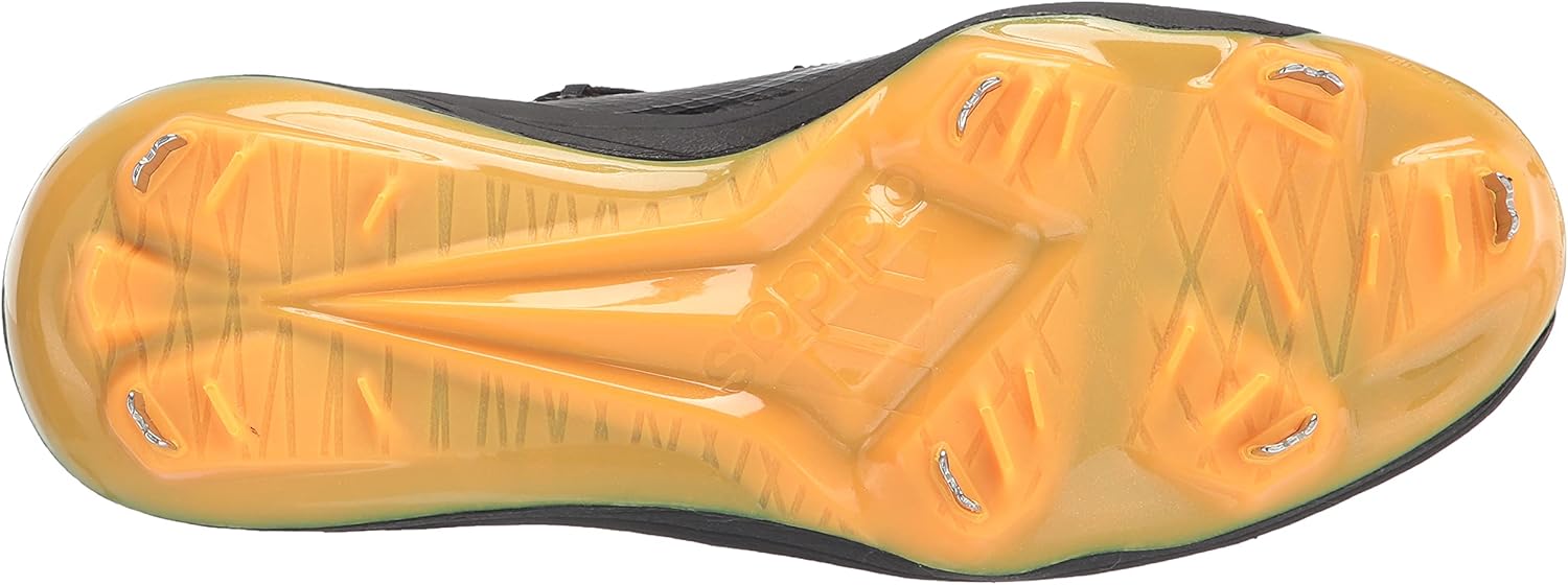 Бутсы Adidas Men's Adizero Afterburner 8, черный/золотой/серебряный — фото 4