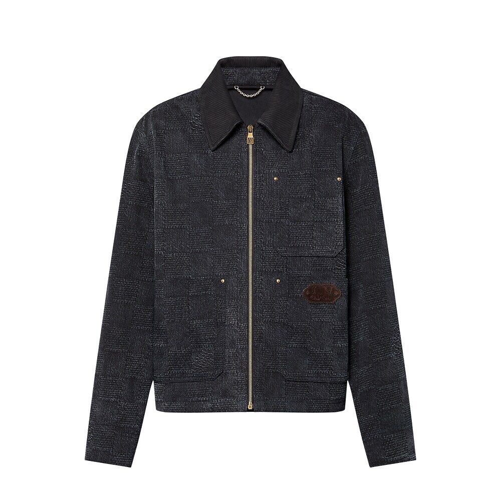 

Хлопковый блузон Damier Workwear Louis Vuitton, черный