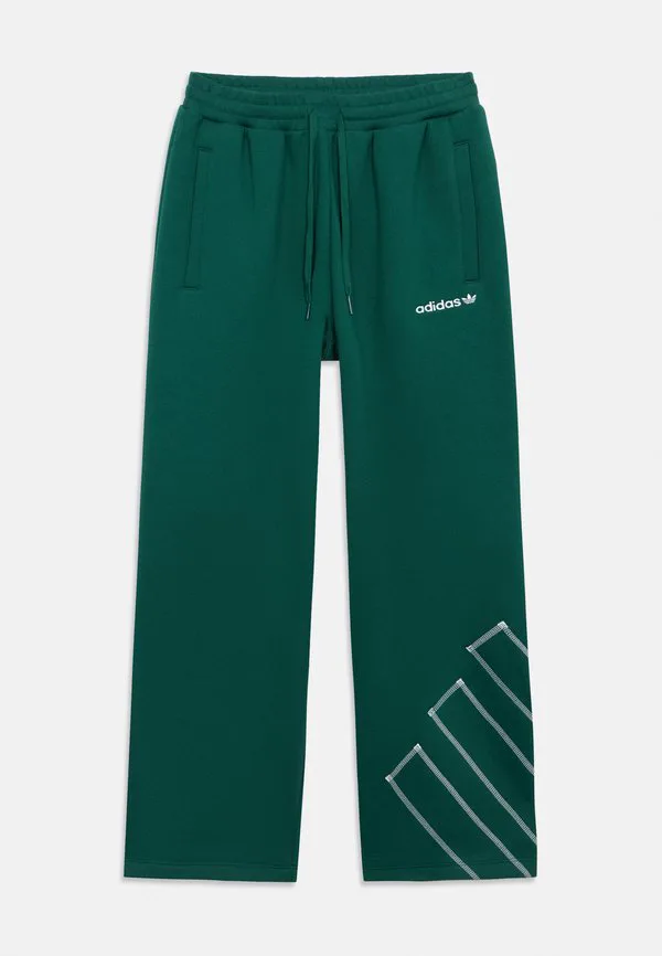Свободные брюки с блокировкой, спортивные штаны унисекс для подростков Adidas Originals, Collegiate Green
