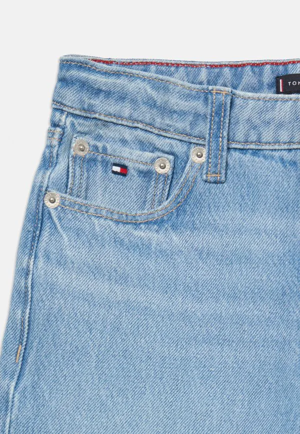 Выцветшие свободные джинсы свободного кроя Tommy Hilfiger, Light Blue Denim — фото 3