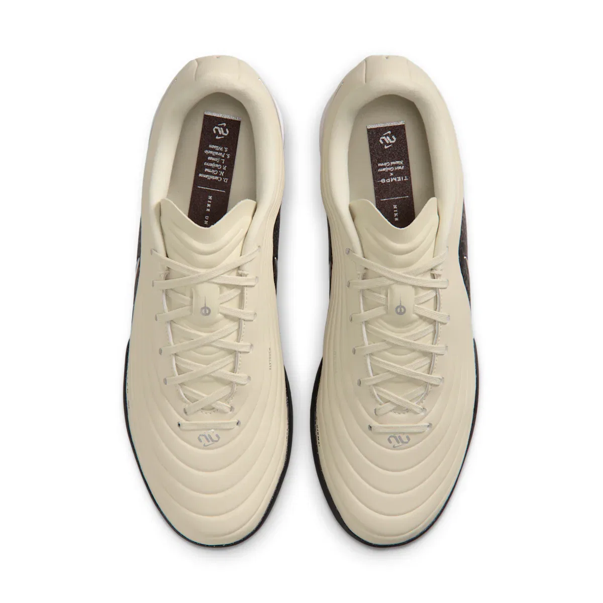 Мужские низкие футбольные бутсы United Tiempo Maestro Academy Turf Nike, коричневый — фото 4