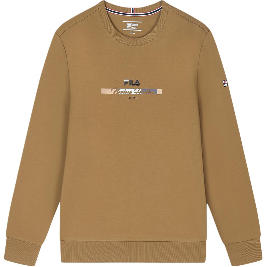 

Толстовка мужская оранжевый имбирный желтый FILA, оранжевый желтый