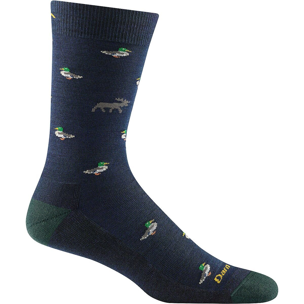 

Легкие носки с подушкой duck duck moose crew Darn Tough, цвет eclipse