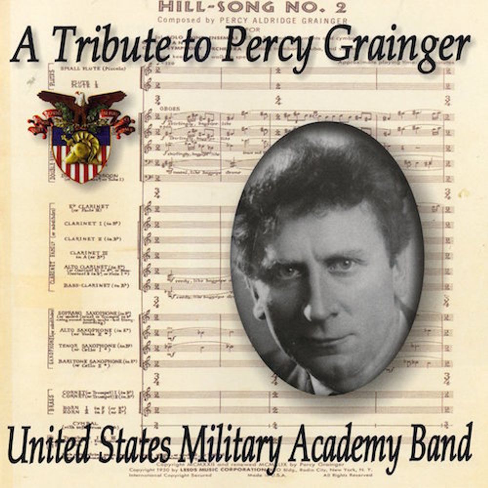 

Диск CD Tribute To Percy Grainger - U.S. Military Academy Band