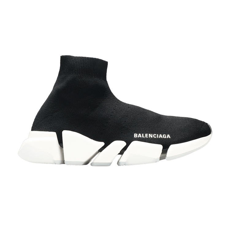 Кроссовки Balenciaga Balenciaga Wmns Speed 2.0 Sneaker 'Black White', черный