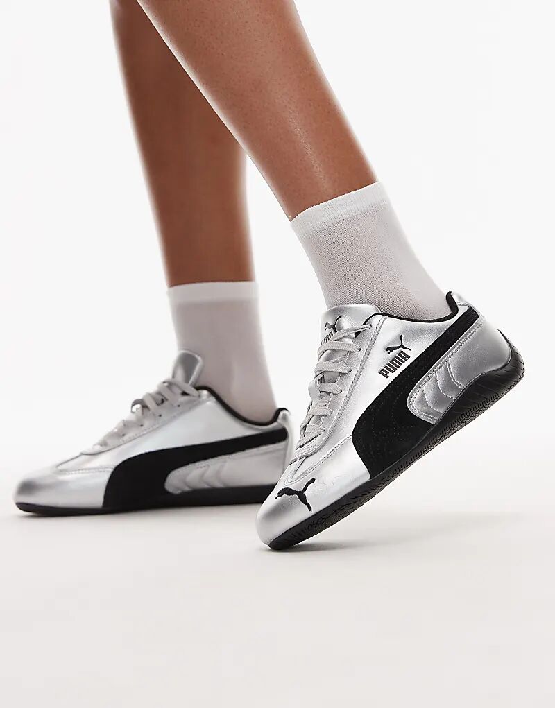 Кроссовки унисекс Puma Speedcat цвета металлик
