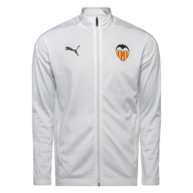 

Valencia cf мужская белая стадионная куртка Puma, белый