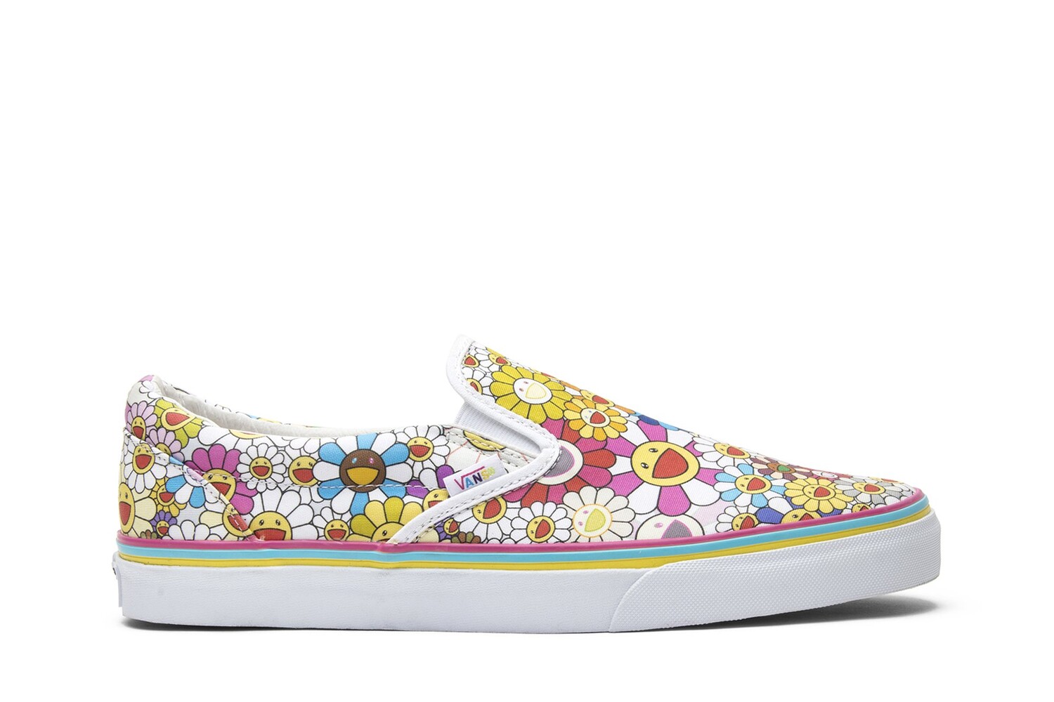 Классические слипоны Takashi Murakami LX Vans, белый