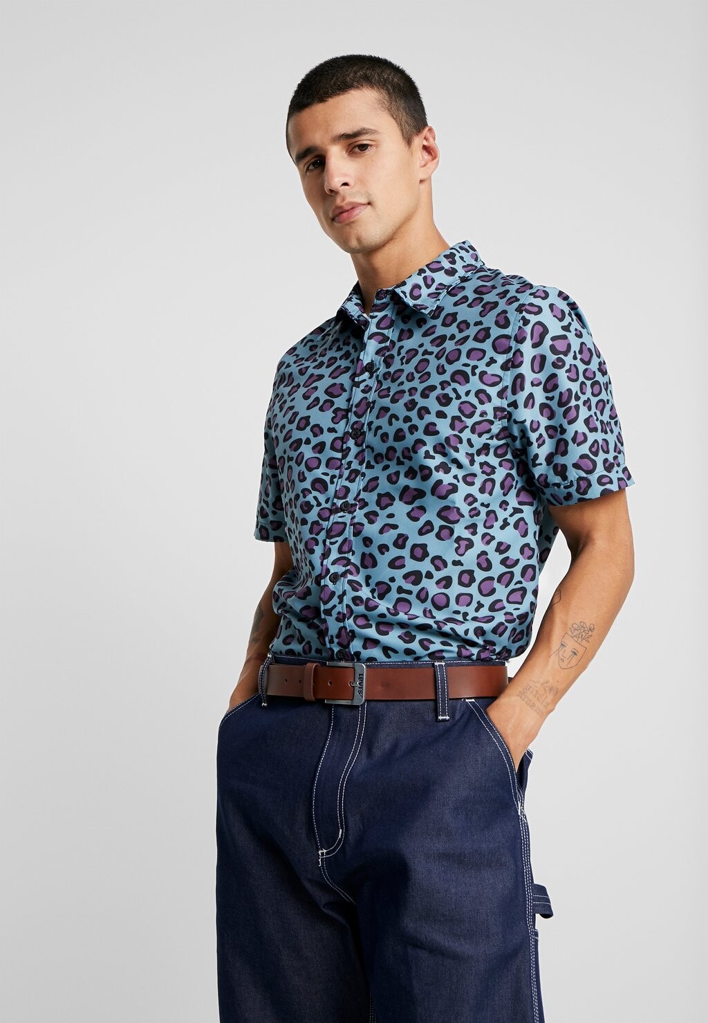

Ремень Levi's, коричневый
