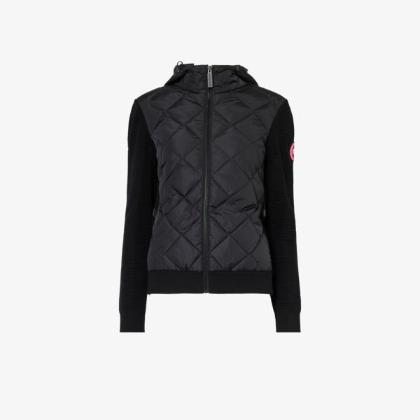 

Стеганая толстовка Hybridge из шерсти Canada Goose, черный