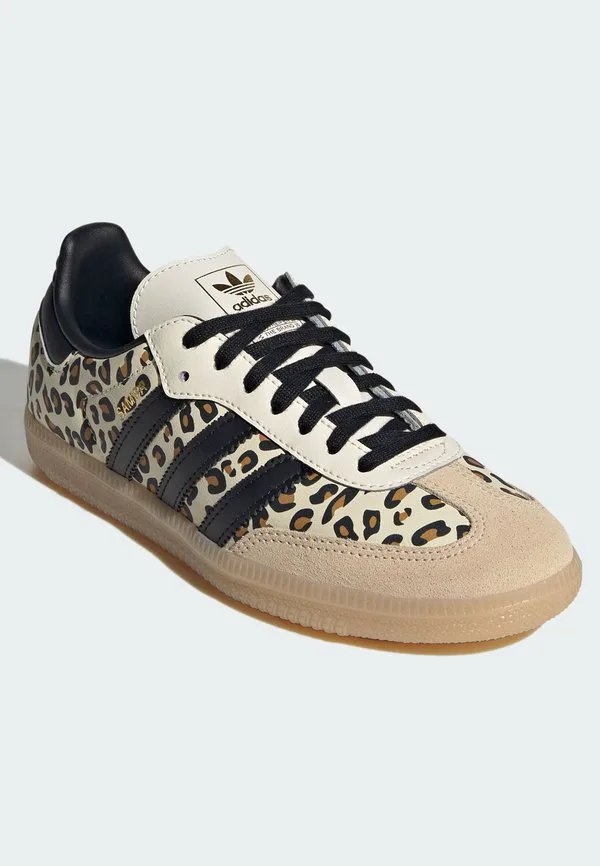 Кроссовки samba унисекс Adidas Originals, Cream White Sand Strata Gum — фото 2