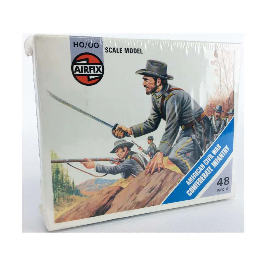 

Пехота Конфедерации, American Civil War Plastic Figures (HO & OO Scale)