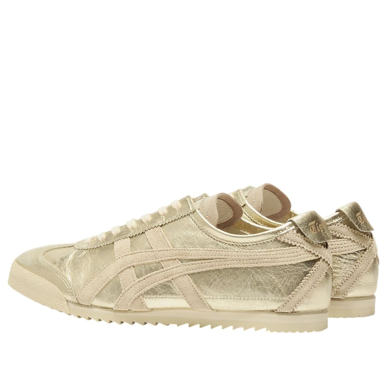 Кроссовки (WMNS) Onitsuka Tiger Nippon Made Mexico 66 Deluxe 'Pure Gold Cream' — фото 3