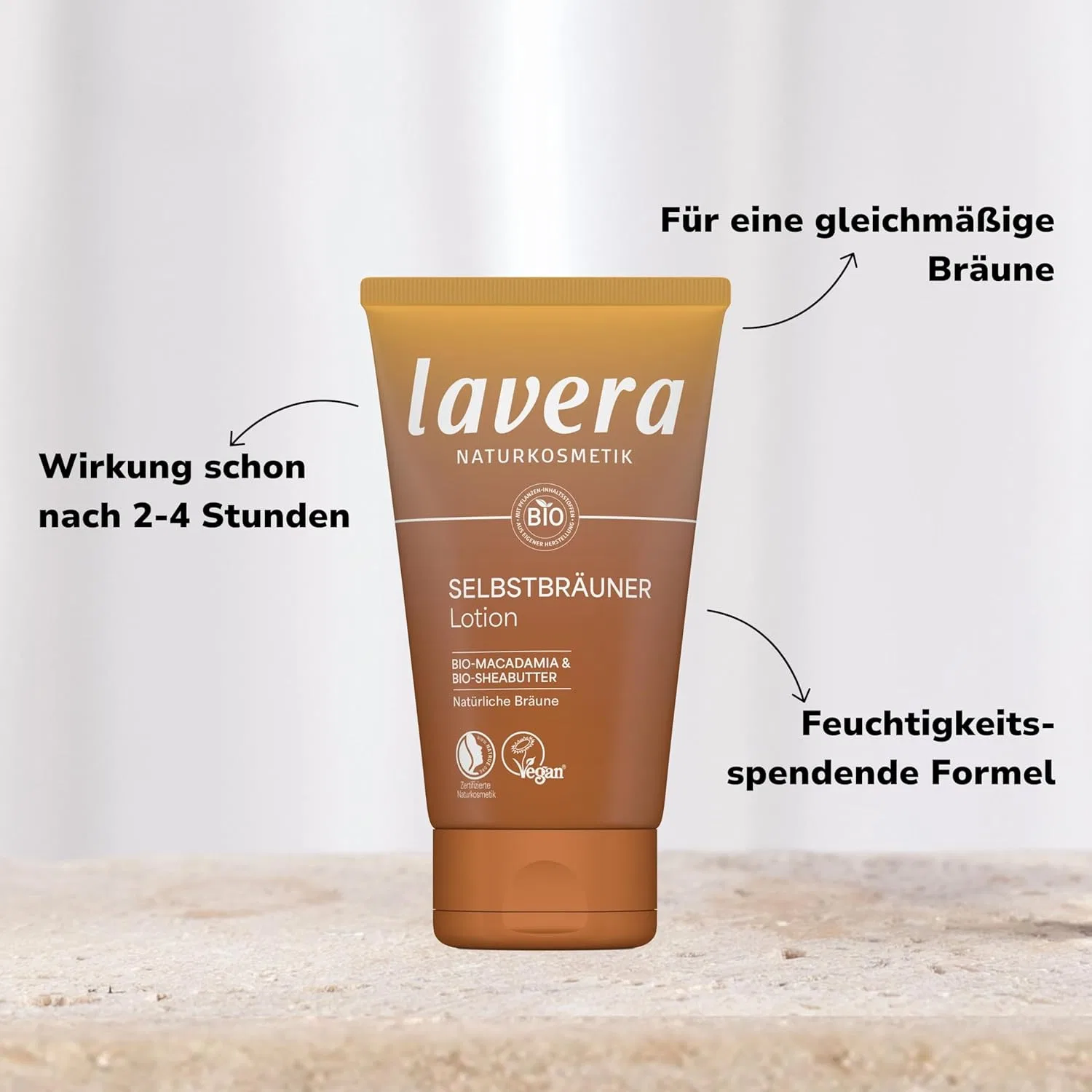 Лосьон для автозагара «Self-Tanning Lotion» от lavera, 125 мл Lavera — фото 3