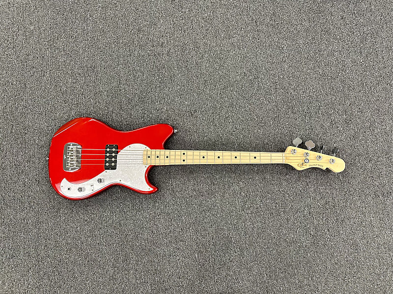 

Басс гитара G&L Tribute Series Fallout Bass 2023- Candy Apple Red