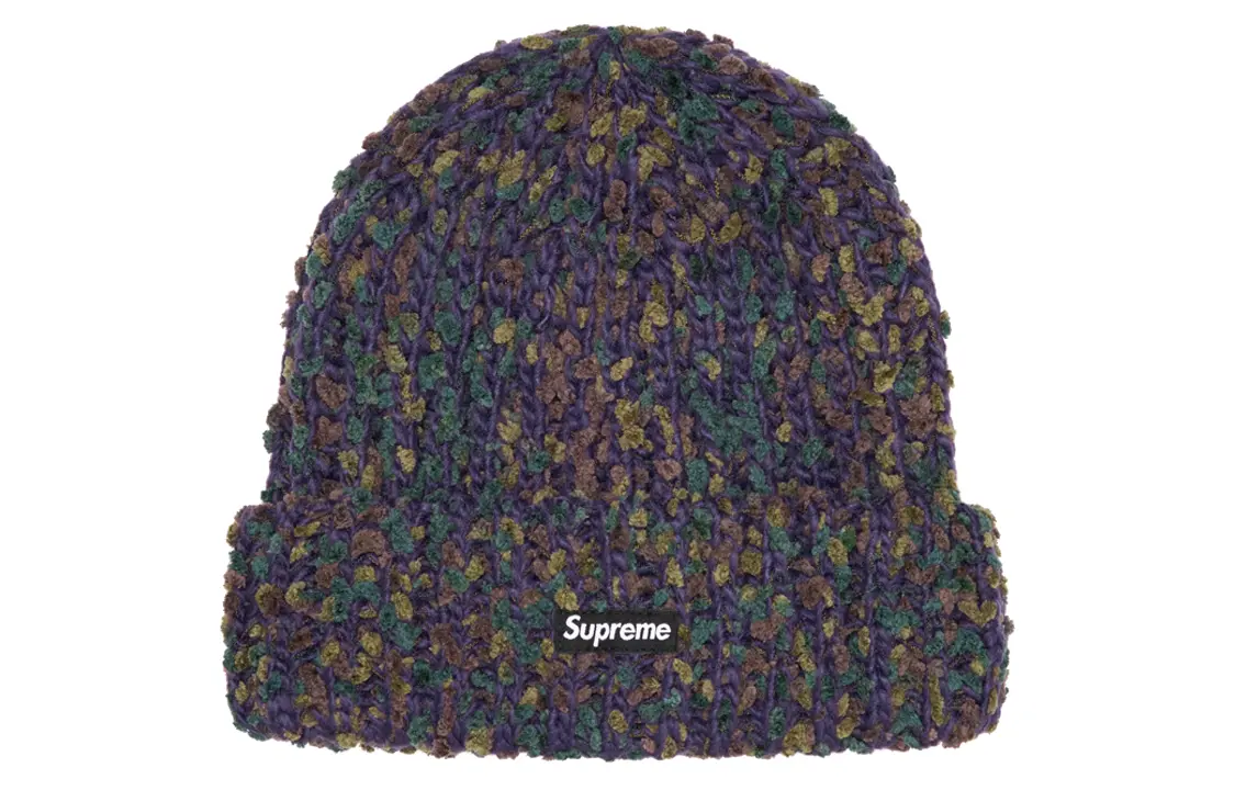 

Шапка Supreme Chenille, фиолетовый