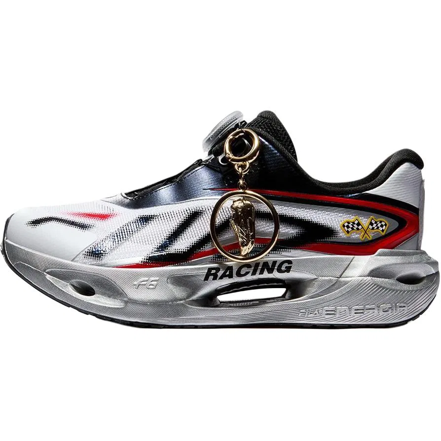Кроссовки детские SPEED 6 Rebound Breathable Low top для бега white black FILA KIDS