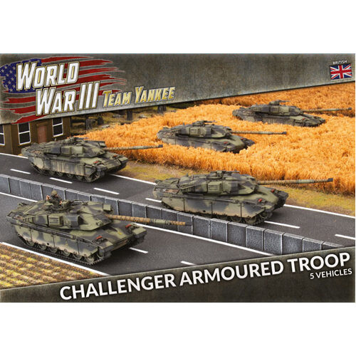 

Фигурки World War Iii: Team Yankee Challenger Armoured Troop