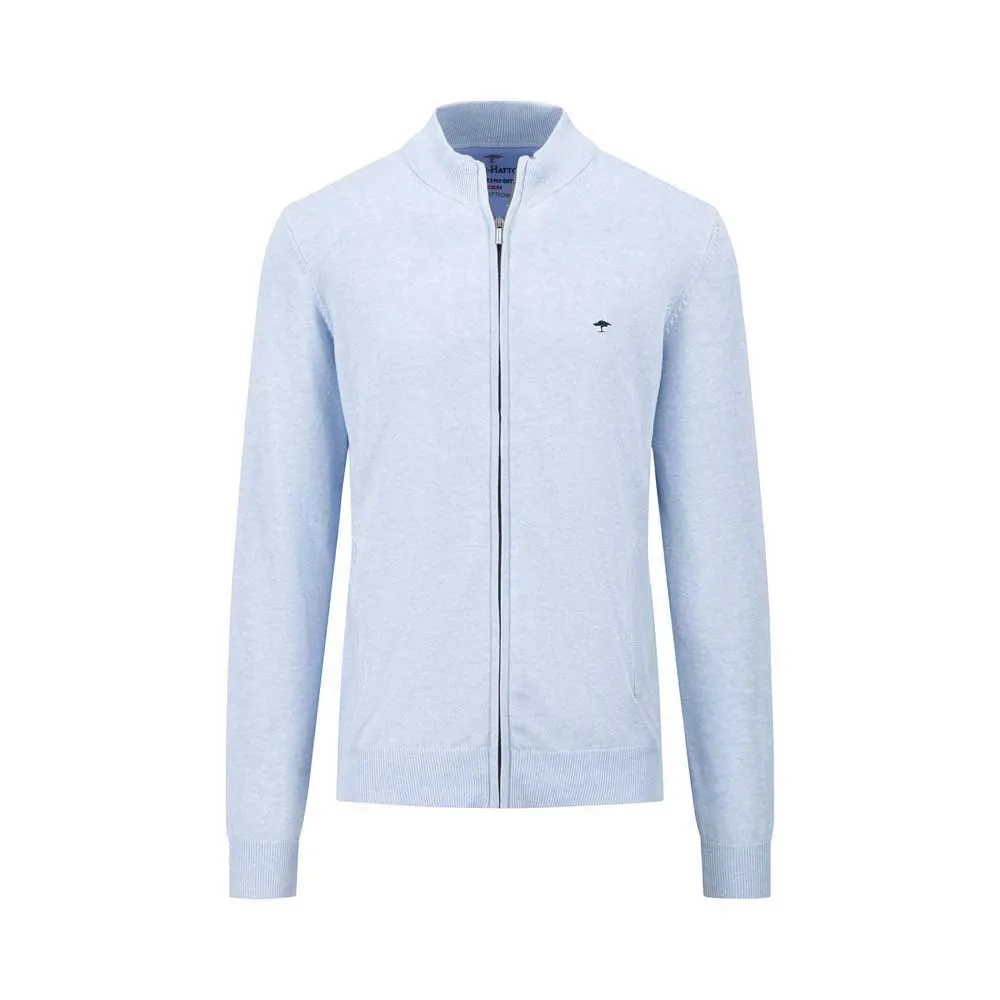 

Свитер Fynch Hatton 1413212 full zip, синий