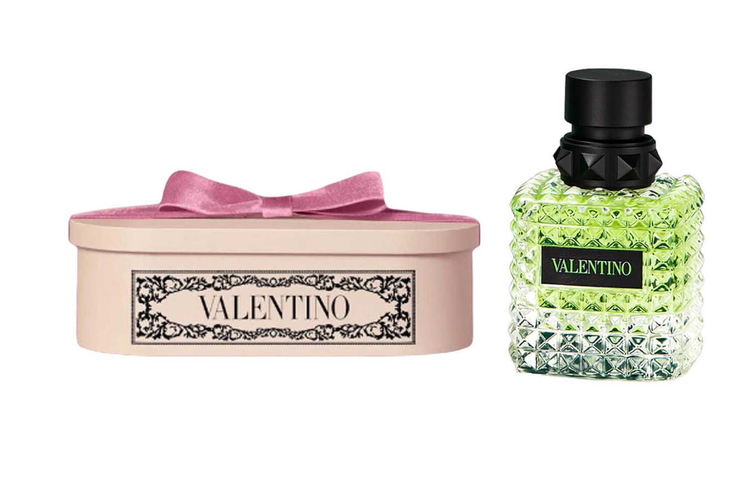 

Парфюмерная вода Valentino Donna Born In Roma Green Stravaganza в подарочной коробке, 50 мл