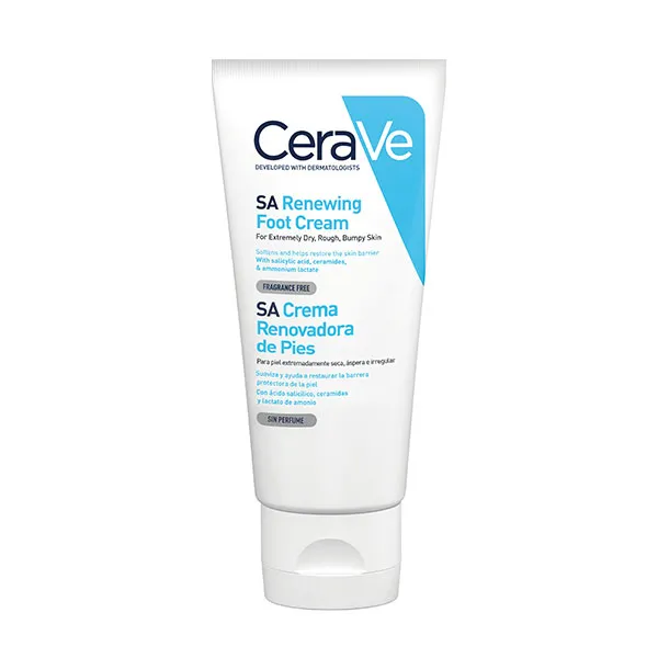 

Для очень сухой и грубой кожи Sa Crema Renovadora De Pies Cerave, 88 ml