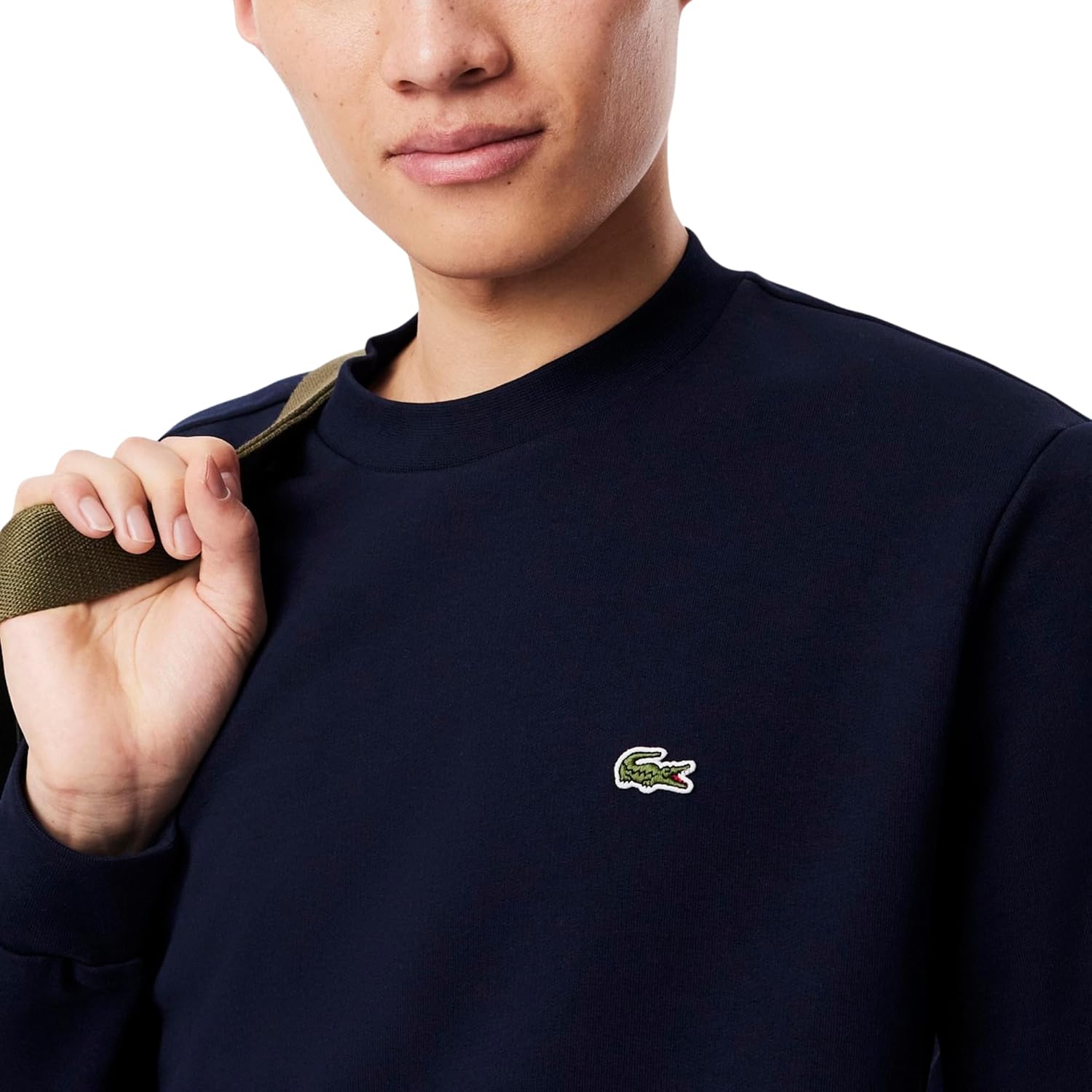Lacoste мужская толстовка из органического хлопка, Navy Blue — фото 2