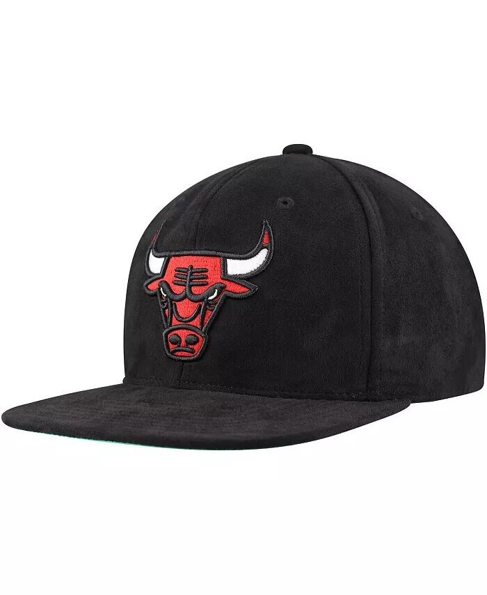 

Черная мужская замшевая шляпа Mitchell Ness Chicago Bulls Snapback Mitchell & Ness, черный
