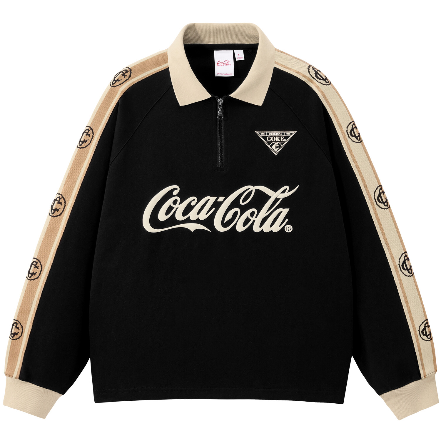 

Рубашка поло унисекс Coca-Cola, цвет Light Apricot