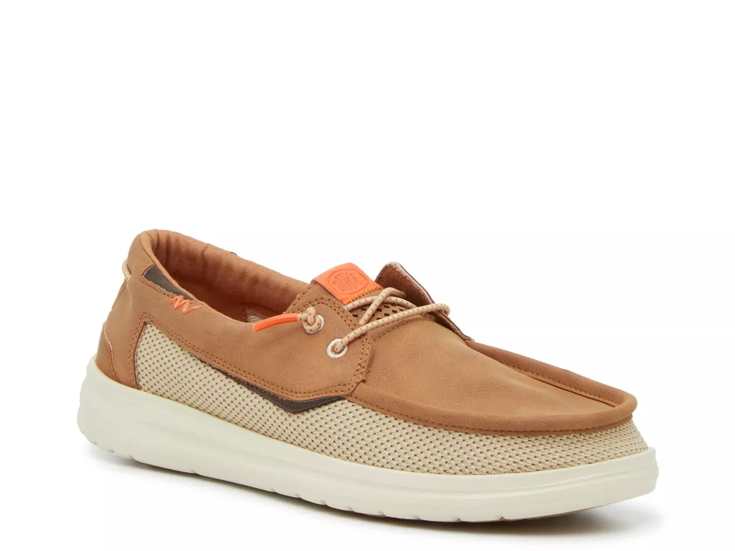

Туфли-лодочки HEYDUDE Welsh Boat Shoe — мужские, бежевые