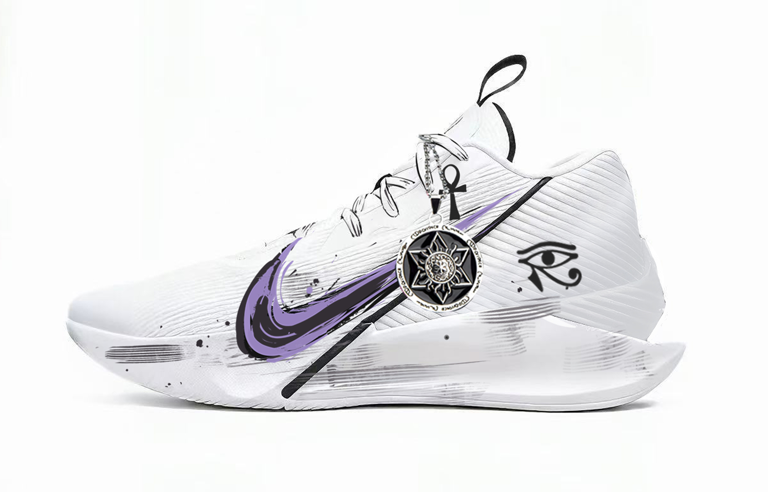 

Nike G.T. Jump Academy Ancient Deity Walk высокие баскетбольные кроссовки мужские Black Purple