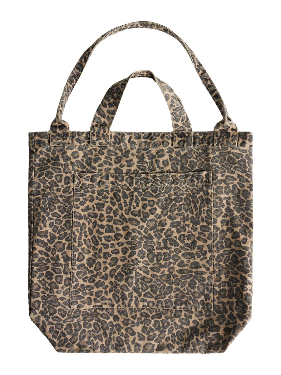 

Сумка-шоппер Bershka, Brown/Cappuccino