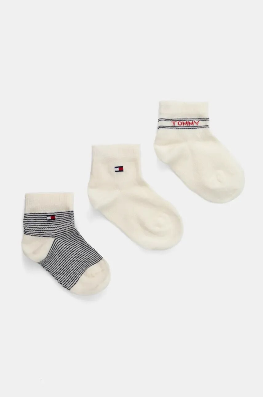 

Детские носки, 3 шт. в упаковке Tommy Hilfiger, бежевый