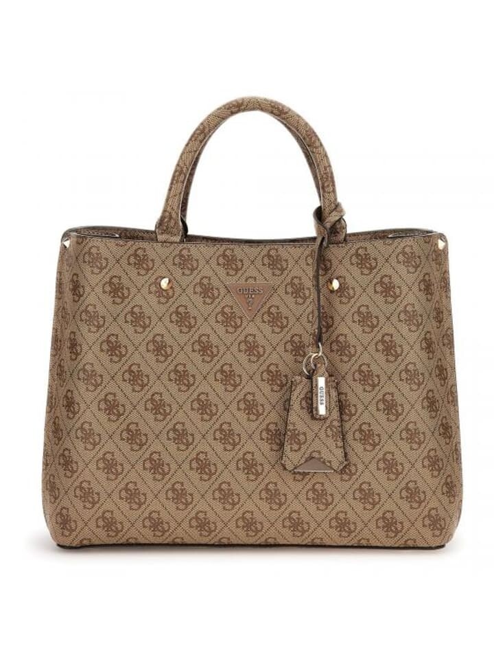

Наплечная сумка Guess Meridian Girlfriend - Henkeltasche 32 cm, цвет latte logo