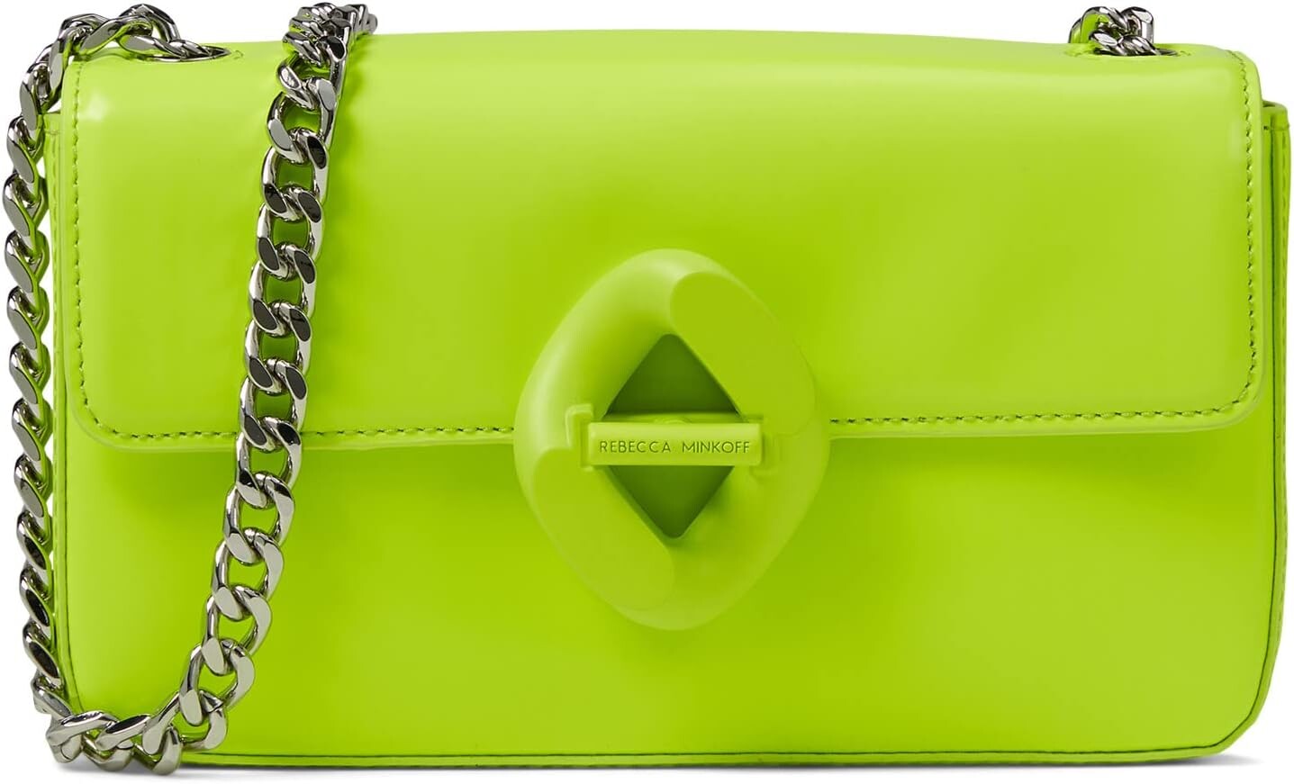 

Сумка Rebecca Minkoff The "G" Small Chain Shoulder, цвет Neon Yellow, Желтый, Сумка Rebecca Minkoff The "G" Small Chain Shoulder, цвет Neon Yellow