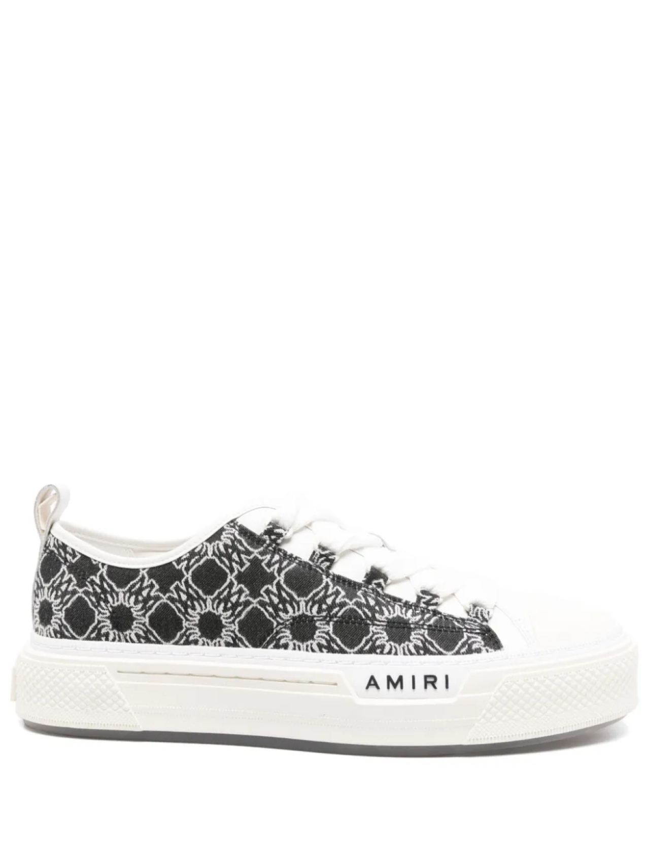 

Низкие кроссовки AMIRI MA из жаккарда, белый