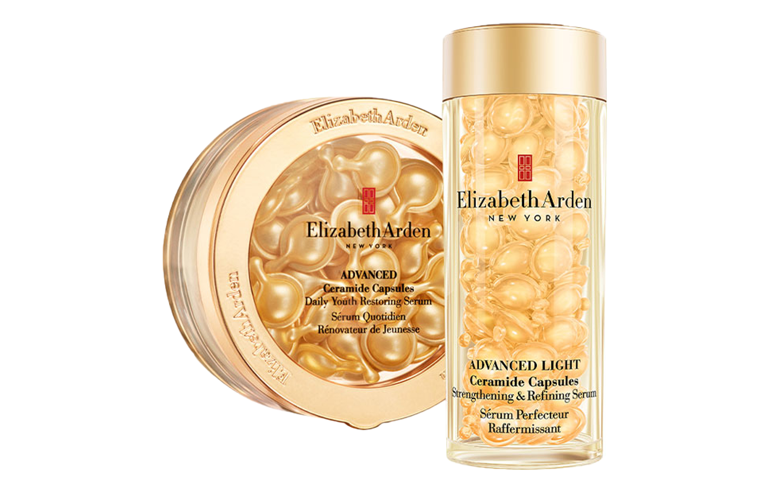 

Yilishabaiyadun легкий набор сывороток для ухода за кожей из металла и пластика, подтягивающий и увлажняющий, 60 капсул + 60 капсул Elizabeth Arden