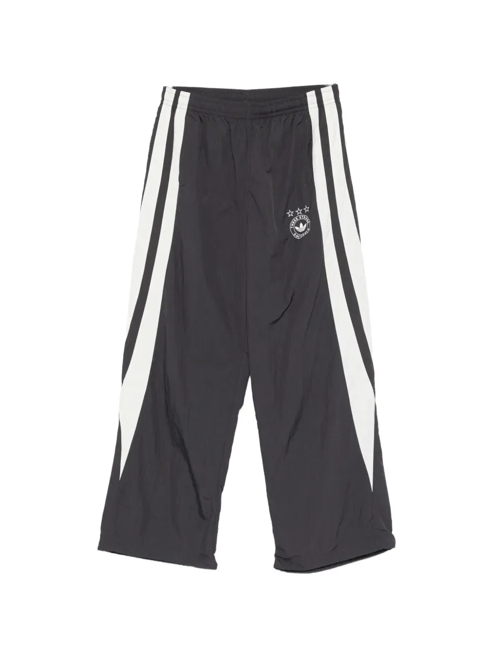 Спортивные брюки с боковой полосой и логотипом GFX Adidas, черный