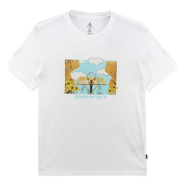 

Футболка overgrown hoops t-shirt 'white' Converse, белый