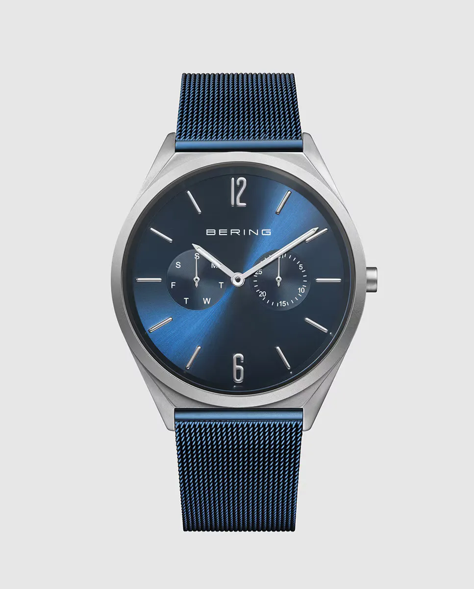 

Bering 17140-307 мужские часы из синей стали, синий