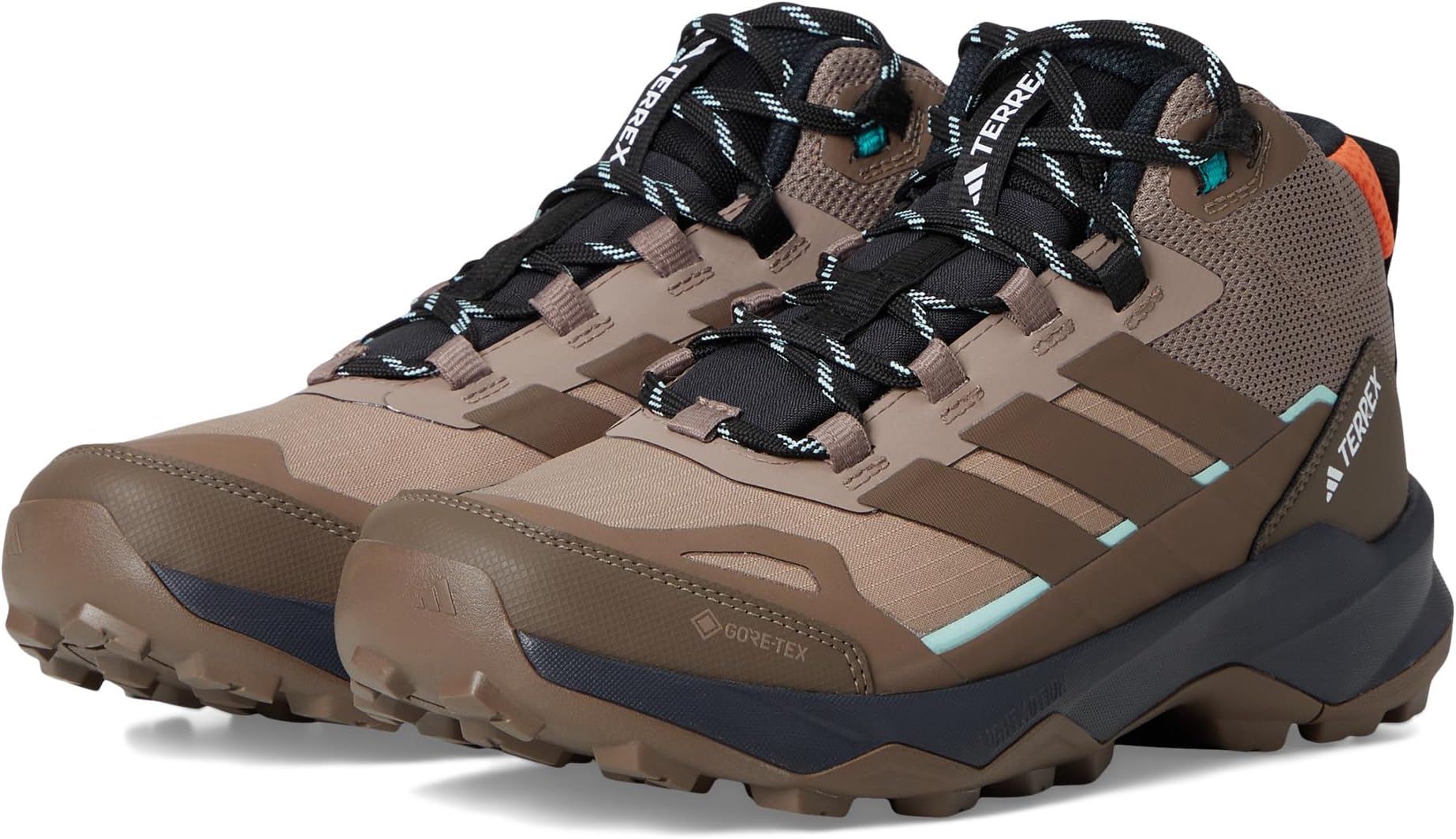 

Походные ботинки adidas Outdoor Terrex Skychaser Ax5 Mid Top GORE-TEX Hiking Shoes, цвет Trace Brown/Earth Strata/Semi Impact Orange