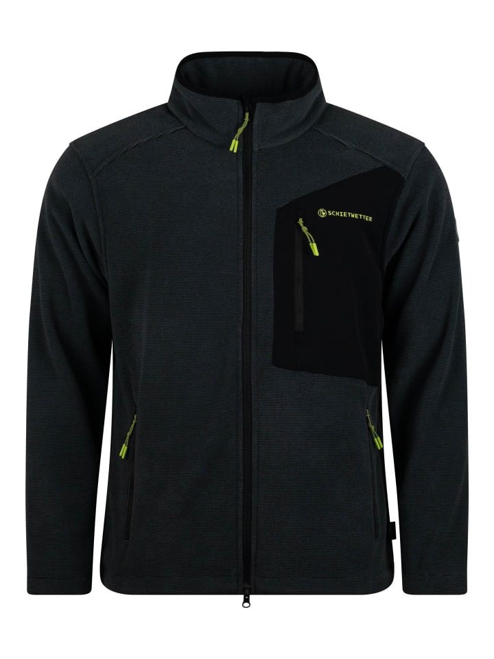 

Флисовая куртка Dinghi Dirk антрацитового цвета. SCHIETWETTER